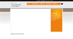 Desktop Screenshot of lacharole.com