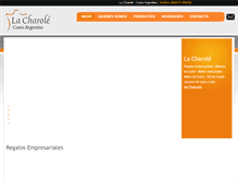 Tablet Screenshot of lacharole.com